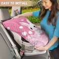 thumbnail image 3 of KUIFORTI Easter Bunny Car Seat Sun Shade Cover Baby Car Seat Cover Heat & Sun Seat Reflector to Maintain a Cool Temperature for Baby Kids, 3 of 7