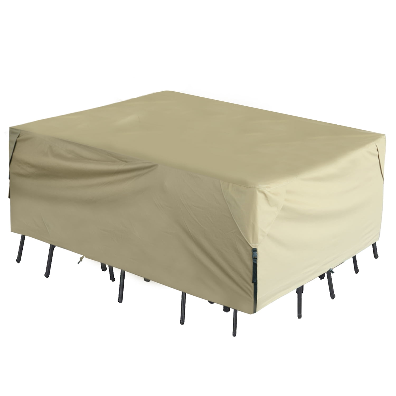 W x30 Details about   600D Waterproof Square/Round Patio Table & Chair Set Cover 60" x60 H L 