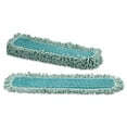 thumbnail image 3 of Rubbermaid HygenMicrofiber Dust Mop Pad with Fringe Dry Green 24" FGQ42600GR00, 3 of 5