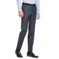 thumbnail image 1 of Hugo Men’s Modern-Fit Dark Blue/Rust Plaid Suit Pants, 1 of 5