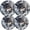 Black2121, variant on Electric Stove Burner Covers,4 Pcs Round Gas Burner Cover,8 and 10 Inch,Majestic Alpine Cow by the Water
