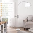 thumbnail image 2 of Lámpara de pie Lamp Qingmiao Arc, 183 cm, control remoto regulable, 2 of 7