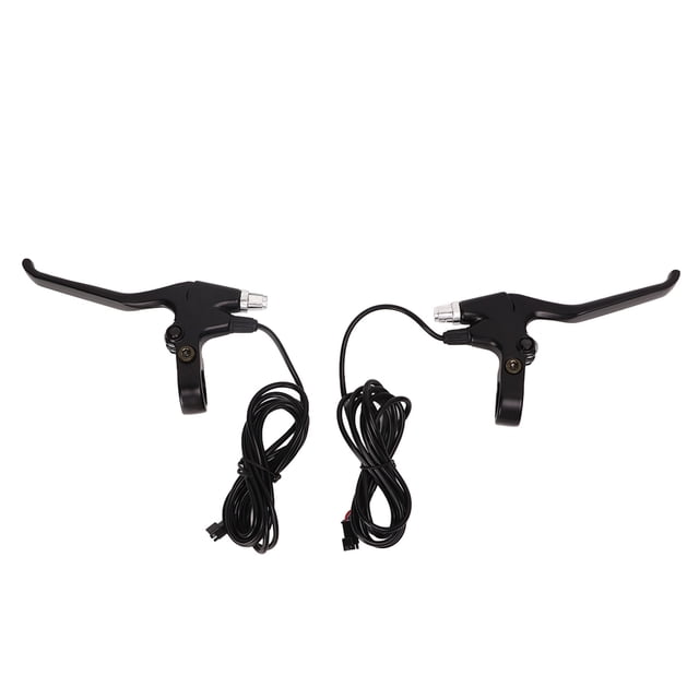 1 par de palancas de freno de bicicleta eléctrica aleación de aluminio impermeable bicicleta mango de freno eléctrico agarre para manillar de 22 mm negro YUNYI BRAND Deportes