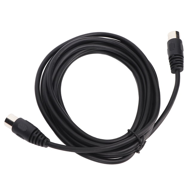 Cable de enchufe macho DIN de clavija, cable DIN de 6 clavijas Cable de extensión DIN de clavija Cable de conexión de sonido DIN confiable y duradero