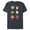 Navy Heather, variant on Disney and Pixar’s Toy Story Emoji Moods - Short Sleeve Blended T-Shirt for Adults - Customized-Dark Heather
