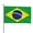 Brazil Flag, variant on Kll Croatia Flag Flag 4x6 Ft Parade Party Flag Outdoor Flag Decorative Flag Banner Flags Garden Flag Home House Flags