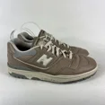 thumbnail image 2 of New Balance 550 Sneakers Mens 11.5 Beige Leather Classic Lace Up Athletic Shoes, 2 of 6
