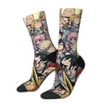thumbnail image 2 of Boku My Hero Academia Adult Socks Breathable Cozy Soft Crew Socks Novelty Casual Calf Stockings For Men Women, 2 of 8