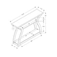 thumbnail image 3 of Accent Table Console Entryway Narrow Sofa Bedroom Laminate Black, 3 of 4