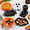 100-Mixed, variant on 50 Ghost Shape Plate Disposable Party Paper Plates
