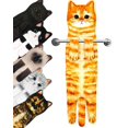 thumbnail image 1 of Toalla de mano PAT JUUMG Funny Cat para decoración de baño y cocina, 1 of 9