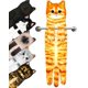 thumbnail image 1 of Toalla de mano PAT JUUMG Funny Cat para decoración de baño y cocina, 1 of 9