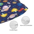 thumbnail image 3 of Fotbe Space Planet Funda de Almohada Decorativa Estilo Occidental, Lujo en Algodón, Fundas para Almohadas King, Cojín Estampado para Decoración del Hogar-16"x24", 3 of 6