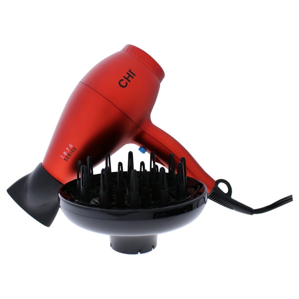 CHI Air 1875 Series Ceramic Hair Dryers, Red with Concentrator and