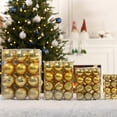 thumbnail image 4 of Christmas Balls 1 Box Of 24pcs Christmas Ball Set Christmas Tree Window Display Shopping Mall Decoration Pendant 5cm, 4 of 6