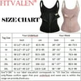 thumbnail image 2 of FITVALEN Women's Waist Trainer Corset Body Shaper Vest Underbust Cincher Tummy Control Tank Top with Adjustable Straps, 2 of 8