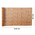 thumbnail image 2 of KFFKFF Reed Privacy Screen, 4x16.4 ft, Double Pack, Outdoor Reed Fencing for Patio & Garden, Decorative Natural Reed Divider for Backyard, Brown, 2 of 9