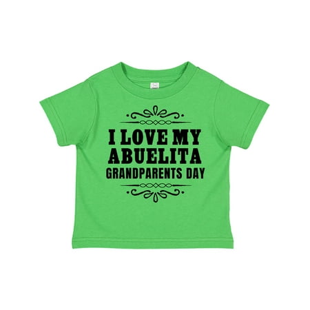 

Inktastic Grandparents Day I Love My Abuelita Gift Toddler Boy or Toddler Girl T-Shirt