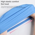 thumbnail image 3 of Swimming Cap Anti-deform Fine Workmanship Faux Leather Unisex High Elasticity Bathing Cap for Daily, 3 of 7