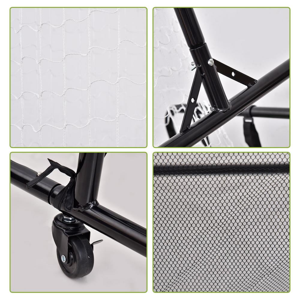 Volleyball Setting Trainer Volleyball Setter Training Equipment Adjustable Height Angle Practice Volleyball Net for Indoor and Outdoor Practice
