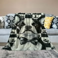 thumbnail image 2 of Orinice   Checkered Boston Terrier Blanket for Girls Boys Women Lightweight Boston Terrier Gifts Animal Print Decor Flannel Throw Blanket for Kids Dog Lover Gifts  50x60in, 2 of 6