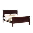 thumbnail image 2 of Twin Bed in Cherry Finish, Solid Wood - Comfortable Low-Profile Design, 2 of 2