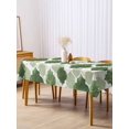 thumbnail image 3 of Sage Green Geometric Moroccan Rectangle Tablecloth, Abstract Art Ombre Modern Waterproof & StainResistant Tablecloth, Washable Oil-proof Table Cover for Dining/Party/Wedding/Camping/Buffet 60x120 In, 3 of 9