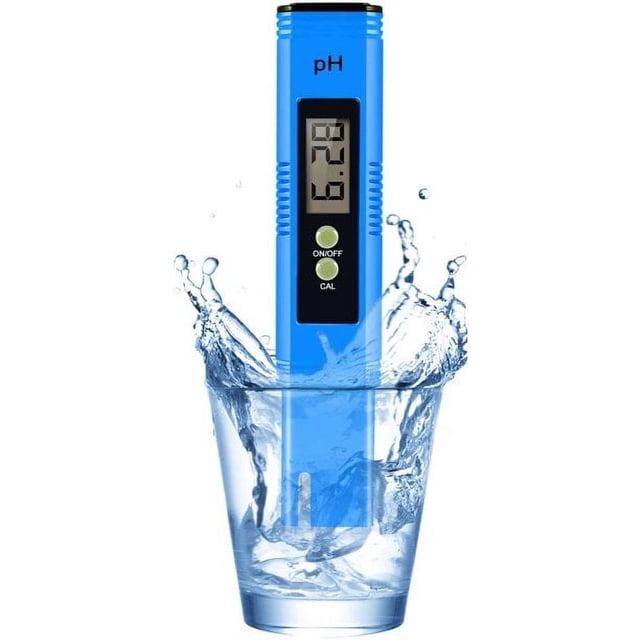 Apuakthei Medidor de PH, medidor de PH 0,01 PH probador de calidad del agua de alta precisión con rango de medición de PH 0-14, medidor TDS para agua/elaboración de