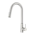 thumbnail image 1 of Llave para Fregadero de Cocina,Grifo de Cocina Extraible, 360° Giro, Acero Inoxidable SUS304, para Fregadero 1 o 2 Cubetas, 1 of 8