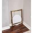thumbnail image 3 of BIRDROCK HOME Folding Side Table with Marble Top - Gold Legs, 3 of 5