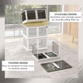 thumbnail image 4 of MINKUROW Closet Organizers and Storage 18 Gal,Stackable Collapsible Storage Bins,Storage Cabinet ,Plastic Foldable Folding Box for Home,Dorm Room Essentials, 4 of 5