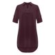 thumbnail image 4 of Puntoco Vestido De Manga Corta Con Cuello En V, Vestido De Mujer De Color Liso Con Cuello En V Y Manga Tres Cuartos Morado Xxl, 4 of 5