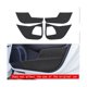 thumbnail image 2 of Car Carbon Leather Door Protector Pad Door Plank Anti- Pad Anti-dirty Mat Cover For Xr-v -v Vezel 2, 2 of 5