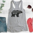 thumbnail image 2 of Grandma Bear Tank Top, Ladies Racerback Tank Top, Grandma Tank, Grandmother Tank, Heather Gray, Large, 2 of 3