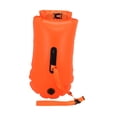 thumbnail image 3 of Boya de natación inflable, bolsa impermeable, flotador de natación en aguas abiertas, bolsa flotante de PVC Naranja, 3 of 8