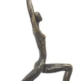thumbnail image 5 of DecMode Polystone Modern Yoga Sculpture, Brass, 5 of 10