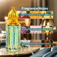 thumbnail image 3 of EKIVAO Perfume árabe para mujer, paquete de 3 aceites de perfume árabe de larga duración, aceite de perfume árabe de lujo para mujer, perfume suave árabe, 1.2 FL OZ Baby Green Eau de Parfum, 3 of 6