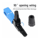 thumbnail image 4 of Conector Rápido De Fibra Optica Bloosom  Sc Upc Para Ftth 100pzs Azul, 4 of 4
