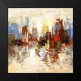 thumbnail image 2 of Dag, Inc. 12x12 Black Modern Framed Museum Art Print Titled - Metro Life 8, 2 of 5