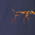 thumbnail image 3 of CafePress - Men's Vizsla Dark Long Sleeve Tee (Illustration) - Long Sleeve Dark T-Shirt, 3 of 4