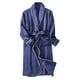 thumbnail image 2 of Batas para hombre, moda, color sólido y pantalones de dormir de terciopelo, pijamas sueltos gruesos y cálidos, pijamas de poliéster para hombre., 2 of 3