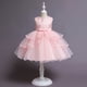 thumbnail image 5 of Vestido de novia con forma de pastel de flores para niños de tamaño pequeño y mediano de Europa y Estados Unidos, vestido de princesa, vestido de pasarela, vestido corto de alta gama para niñas, 5 of 6