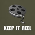 thumbnail image 3 of CafePress - Keep Movie Reel Dark T Shirt - Men's Classic Graphic Cotton T-Shirt, 3 of 4