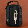 thumbnail image 1 of Slide Locking Carabiner, Wear  Simple Durable Brass Lock Clip Key Holder Oval  For Camping, 1 of 8