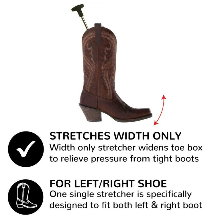 FootFitter Men s Professional Western Boot Stretcher Small Men s 4 6 Women s 5 7.5