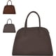 thumbnail image 1 of Modavo - Bolsa de paseo parisina para mujer, bolsa de mano para mujer, color café chocolate para mujer, grande, moda retro hombro, 1 of 3