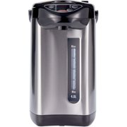 4L Hot Water Dispenser with 4 Temperature Settings, 680W Fast Heating, 304 Stainless Steel, Child Lock, 360° Base for Tea Coffee Milk