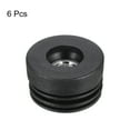 thumbnail image 3 of Unique Bargains 6 Pcs Inserts pour Tubes Ronds avec Filetage M10, pour Tube Rond 38mm/1.5 Pieds OD, Insert de Roulette en Plastique Noir Rond, 3 of 7