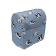 thumbnail image 1 of Cartoon Animal Stand Mixer Cover, Skating Funny Penguins Fun Activity Cheerful Smiling Mascots Couple, Kitchen Appliance Organizer Bag Cover with Pockets, 5 Quarts, Multicolor, by Ambesonne, 1 of 4