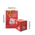 thumbnail image 1 of SDNall Christmas Gift Boxes, Christmas Gift Box, Red Gift Box, Surprise Box Gift Box Creating Most Surprising Gift Red Envelope Bouncing Romantic Gift Box, Box for Gift, Gift Boxes Christmas, 1 of 1